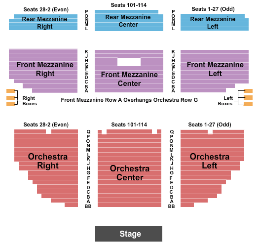 Nederlander Theatre Mike Birbiglia Seating Chart